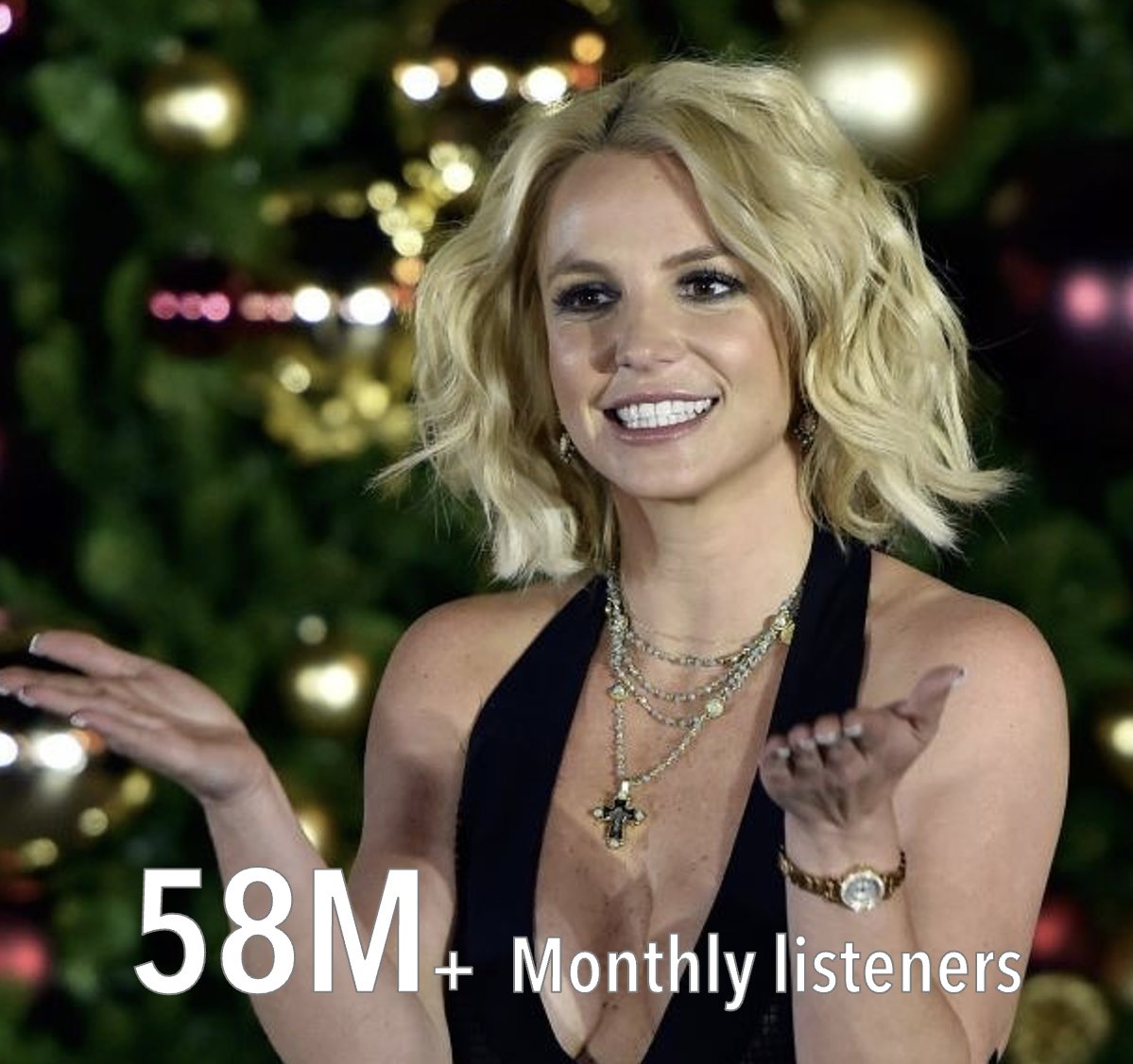WORLDMUSICAWARD's tweet image. Pop Princess #BritneySpears is Back in the Global Spotify Top 40 at #35 with #MyOnlyWishThisYear &amp;amp; 5,81M streams, and reaches a new Monthly Spotify Listeners peak with over 58M!💪💃💥3⃣5⃣🌎ᯤ➕🆕📆👥👤📈5⃣8⃣Ⓜ️👑❤️‍🔥