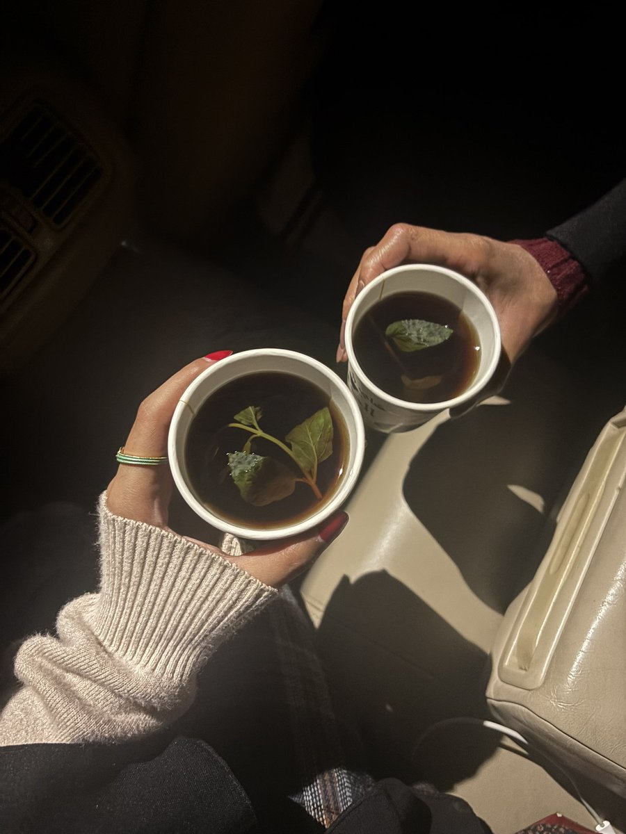 ما طَلبت مِن الليّالي المُستحيل
بس كُوب شاهي ووجه محبوبي 🩶