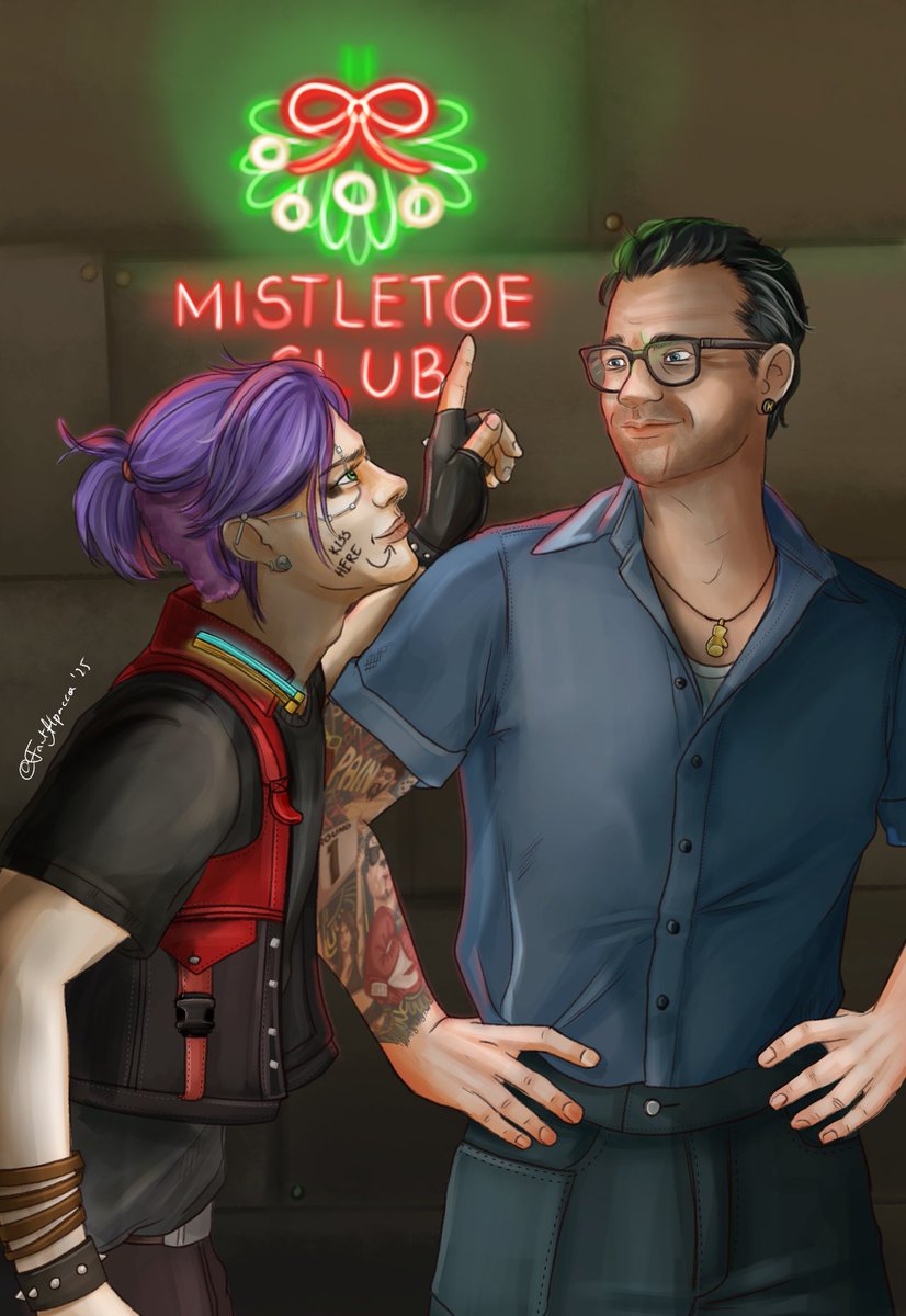 Fantalpaca's tweet photo. I love this guy 

#victorvektor or #Viktorvector 
#cyberpunk2077 #Cyberpunk2077fanart https://t.co/22BzQAjh5X