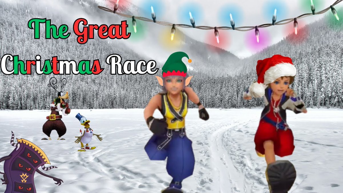 Unversednet's tweet photo. Merry Christmas and Happy Holidays everyone!
We hope you're having a fantastic holiday season. How did we celebrate? Why, with a KH2 race of course! https://t.co/zHTYCibhZQ
