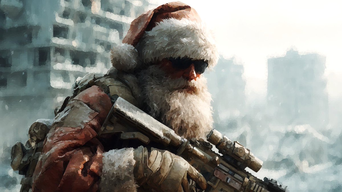 Escape from Christmas! 🎅

#aiart #christmas #gaming