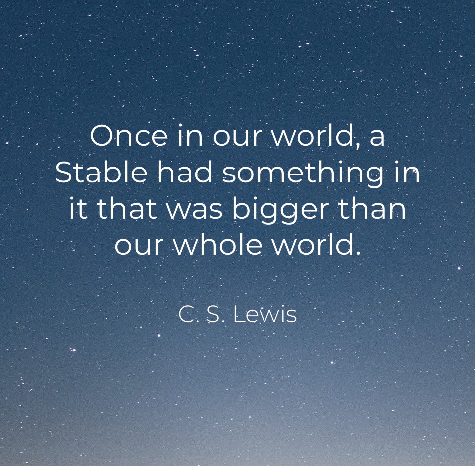 cslewisfound's tweet photo. #Christmas #MerryChristmas #CSLewis https://t.co/NXTR0fg5go