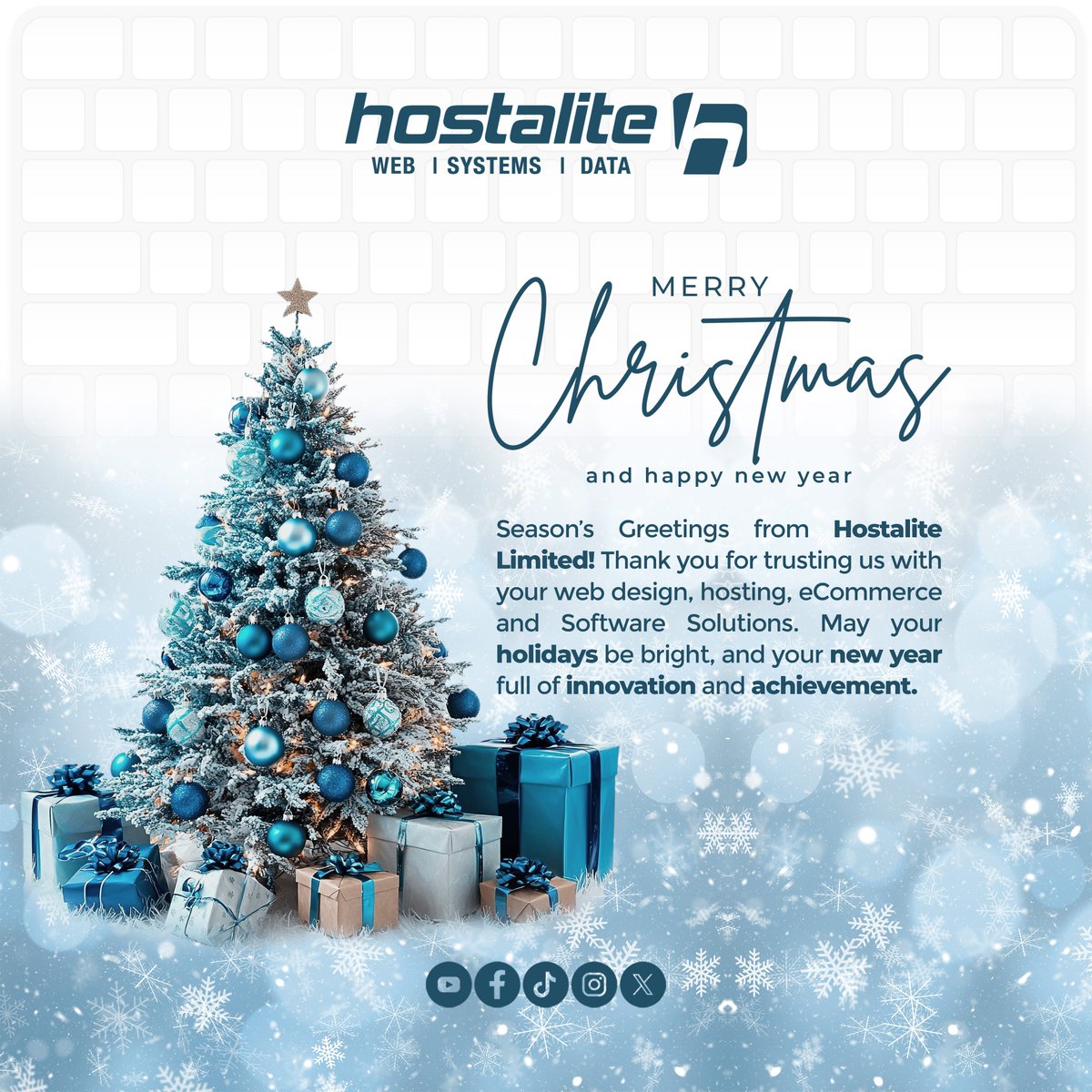 #MerryChristmas2025 #MerryChristmas from the staff and mgt of <a href="/Hostalite/">Hostalite Ltd.</a>