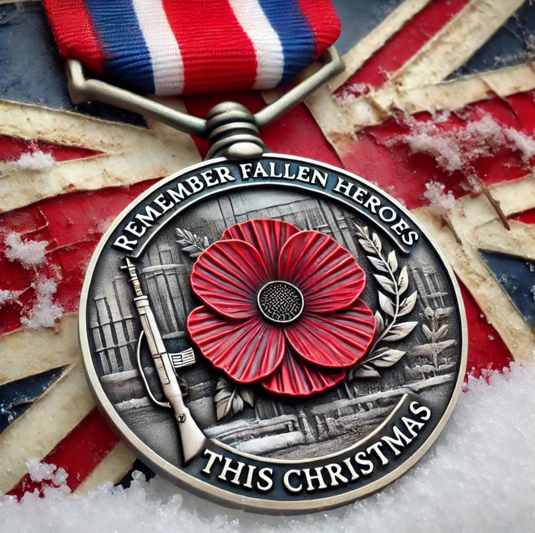 VeteransFdn's tweet image. 🌺🇬🇧 This Christmas, we honour and remember our heroes’ sacrifice.

#MadewithAI