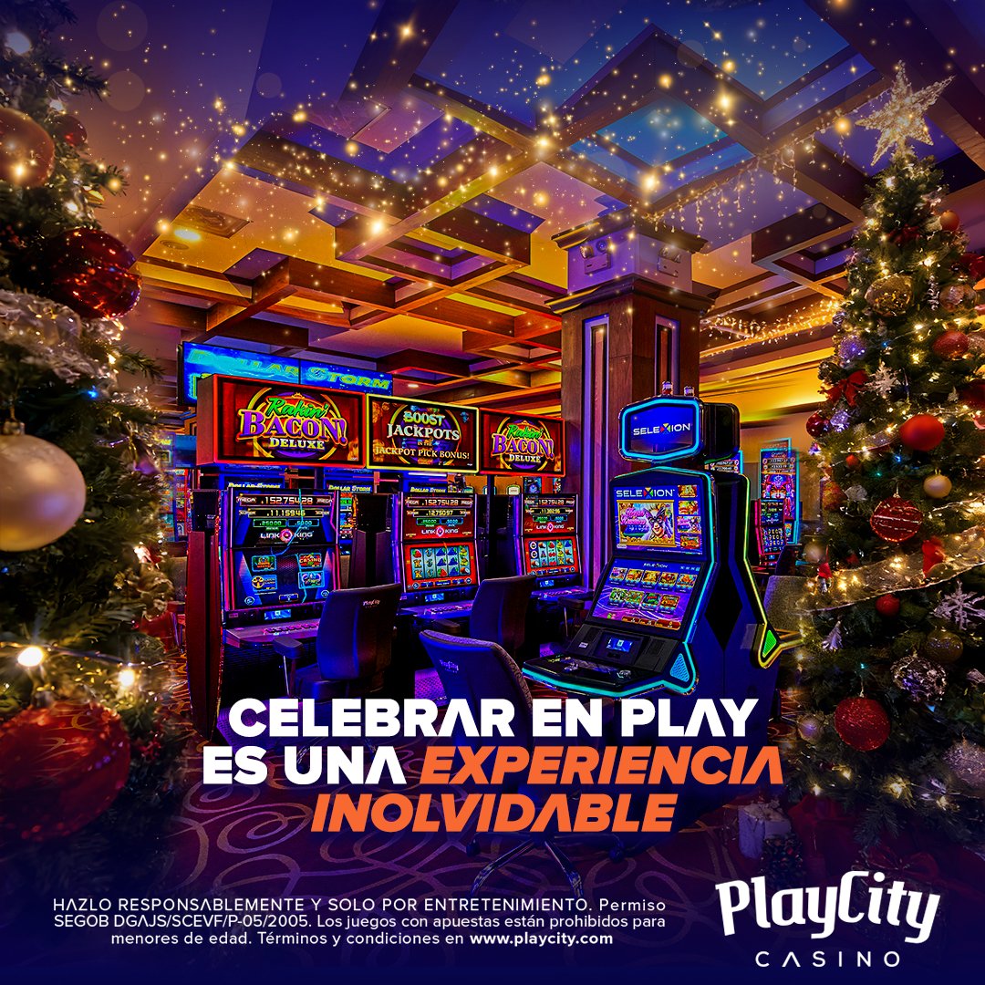 La Navidad más divertida: muchos slots, atención única y diversión al máximo. ✅
Encuentra tu sala más cercana y celebra con nosotros: playcity.com/sucursales

#PlayCityCasino