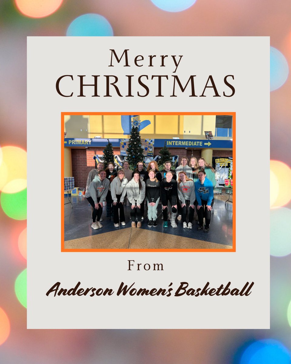 AURavensWBB's tweet photo. Merry Christmas 🎄🧡 https://t.co/yZx2tr7GIh