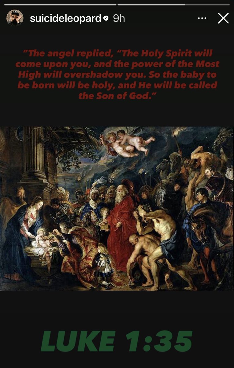 BasedG59's tweet image. Luke 1:35