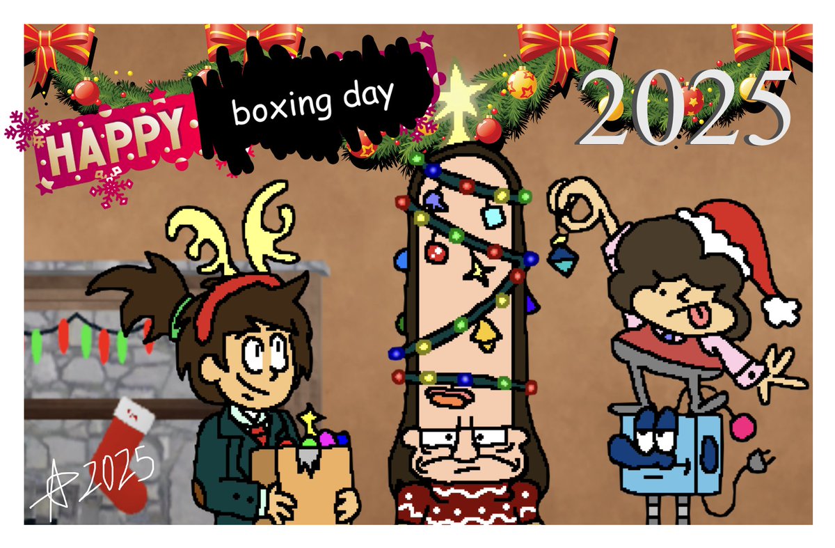 Maybe be a day early on boxing, but thank god they invented Christmas 

Happy holidays to all those who shitpost &amp; doom scroll