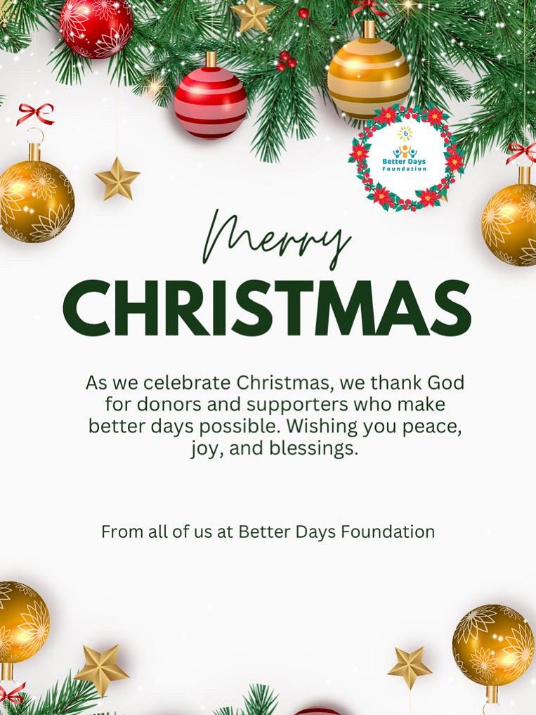 Better Days Foundation tweet media