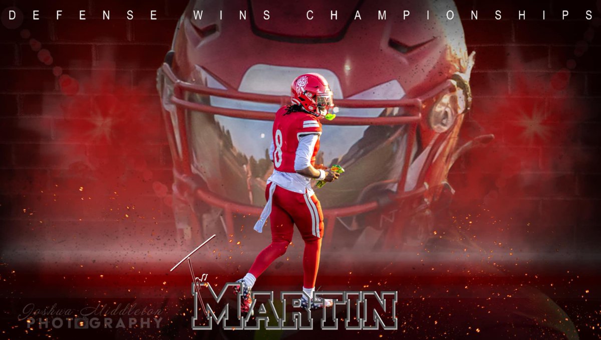 Tremartin2026's tweet image. 61 solo tackles
    •    106 total tackles
    •    3 interceptions
    •    58 interception return yards
    •    9 pass breakups
    •    2 forced fumbles
Top 10 tackler in 6A, Top 5 tackler in the Conference, HHC All-Conference Honors, Defense POY, 1st team all area