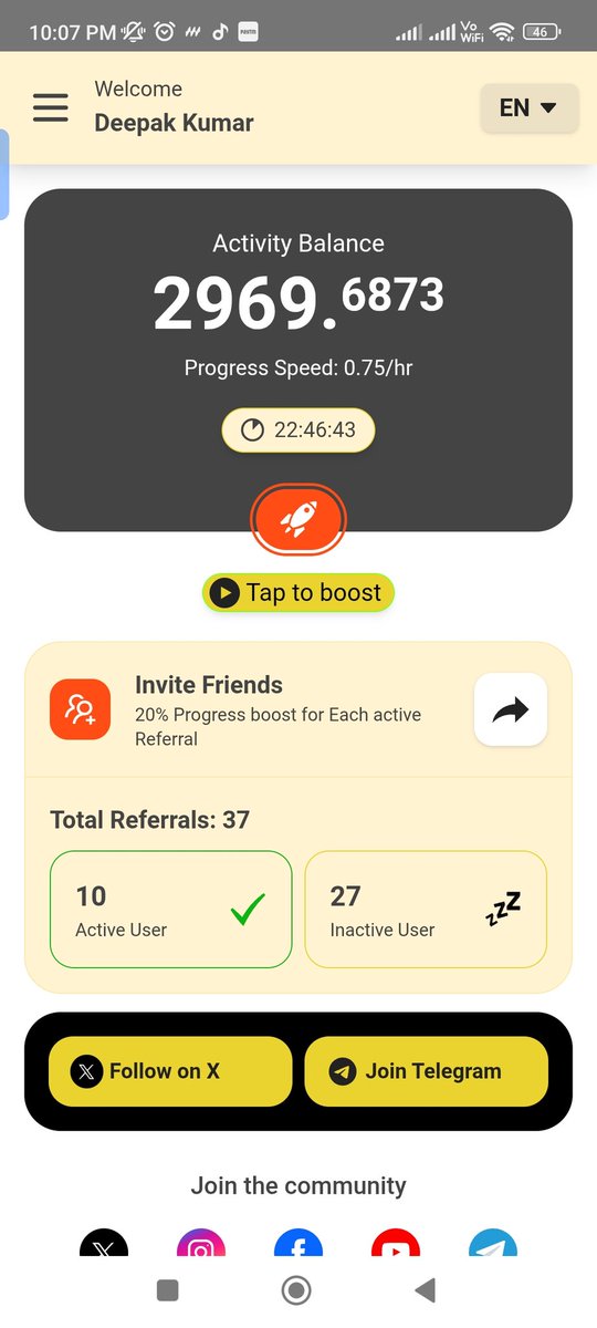 DeepakK60486757's tweet photo. @BitpixlOfficial My Referral Link 

https://t.co/6MYFOk8TP5

My Referral Code 👉 YG2UZLWV https://t.co/lo51220Lf7
