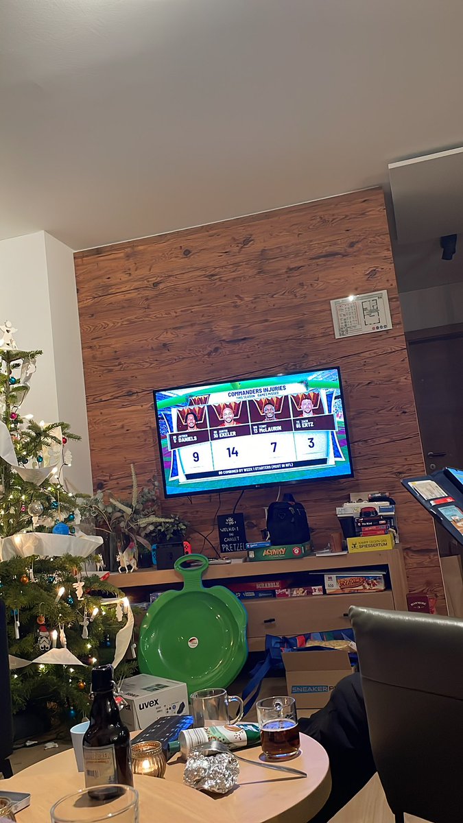 #NFLonNetflix 
Greetings from Germans out of the snowy Austria.