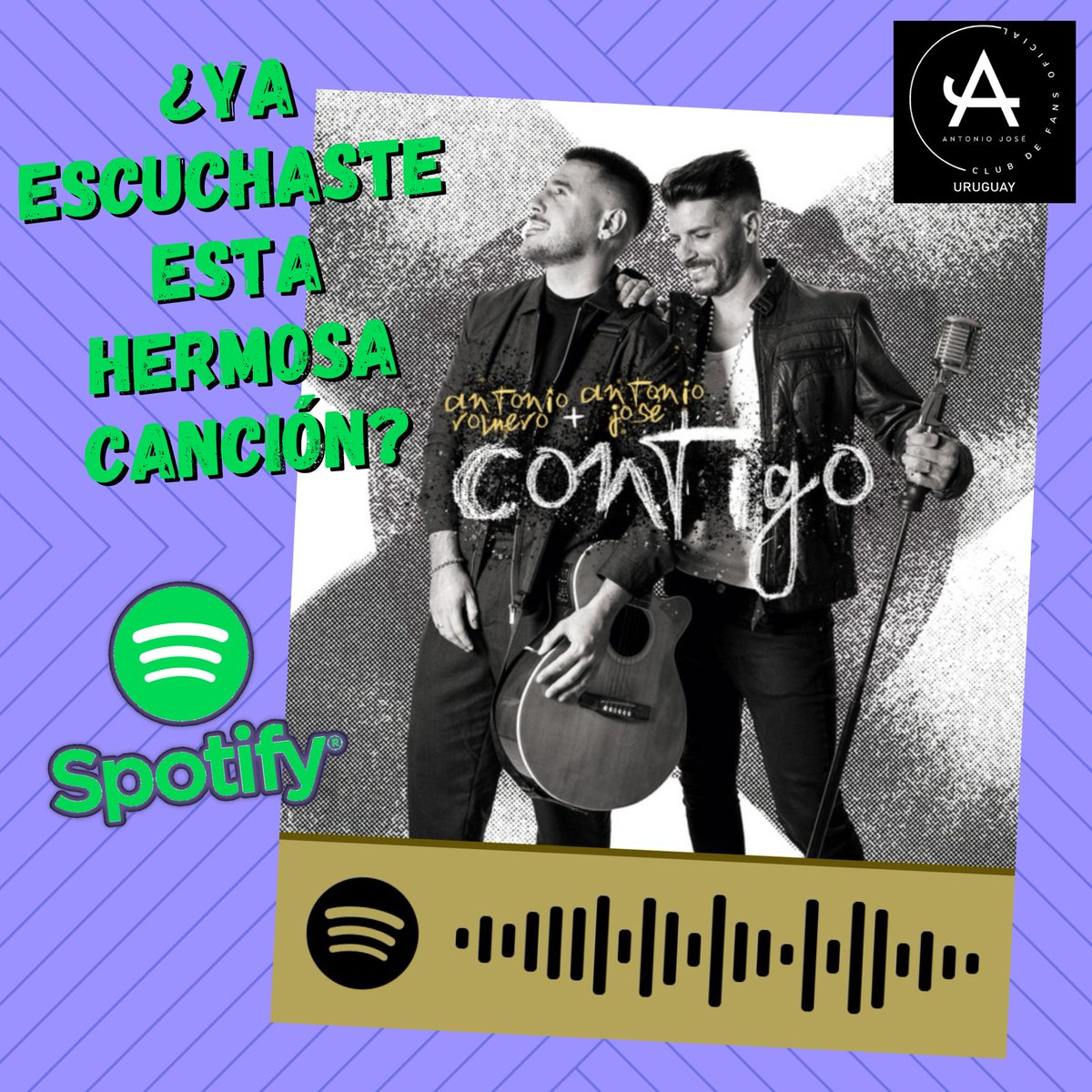 Seguimos disfrutando de esta increíble  colaboración <a href="/AntonioJSMazuec/">Antonio José</a>  junto a @antonioromeroficial 🙌🏻🙌🏻💪🏻💪🏻 #contigo

 <a href="/OfficialCFAJose/">ANTONIO JOSÉ CFO</a> 
#antoniojoseofficial #antoniojosé #reproduccion #Spotify

@umuruguay @universalspain @umargentina