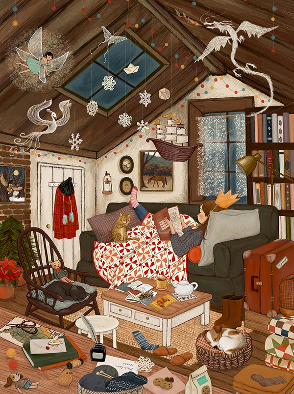 From the quiet corner📚☕️