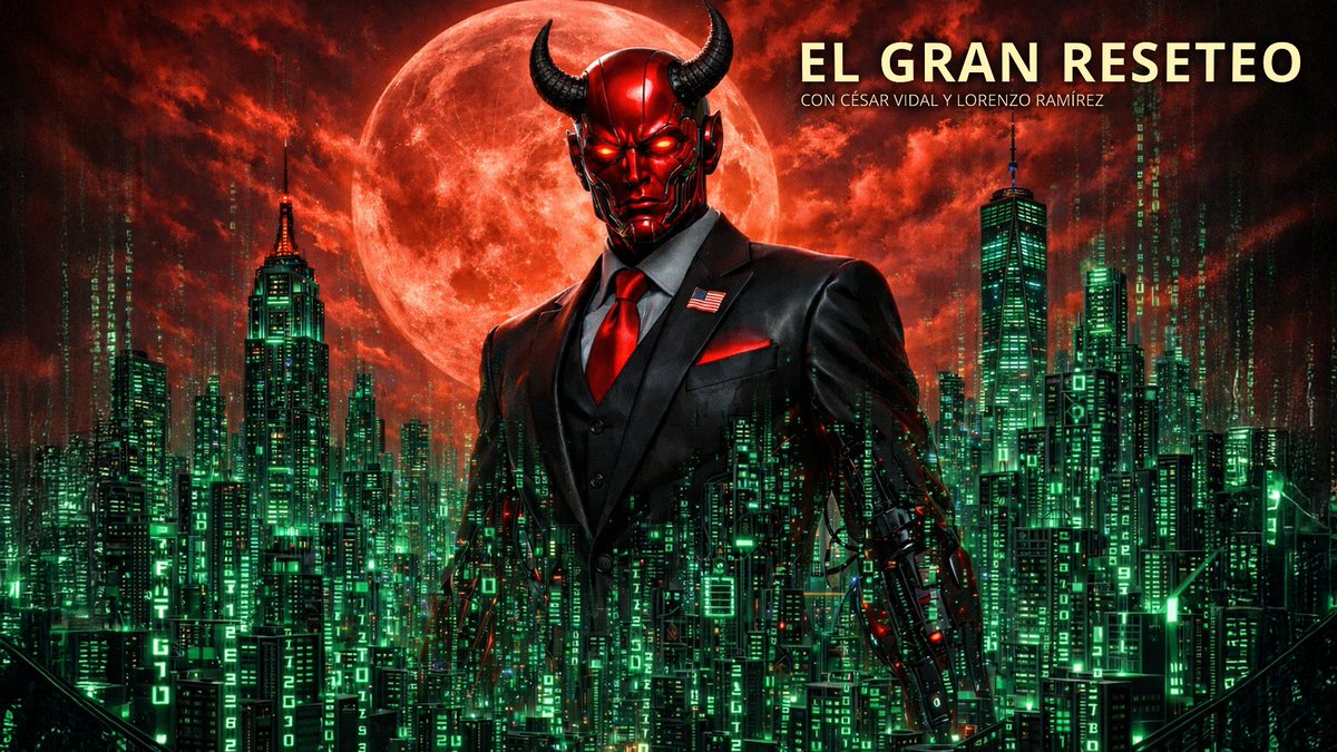 🚨 LO QUE NADIE TE ESTÁ CONTANDO SOBRE LA IA 🚨

📅 Este sábado | 20:00
📺 EXCLUSIVO en César Vidal TV

🧠 El Gran Reseteo
<a href="/cesarvidal/">César Vidal</a> y <a href="/lorenzoramirez/">Lorenzo Ramírez</a> 

👉 La agenda ocultista de la IA (Parte 1):
Stargate, Génesis y la Ilustración Oscura

La inteligencia artificial no es solo