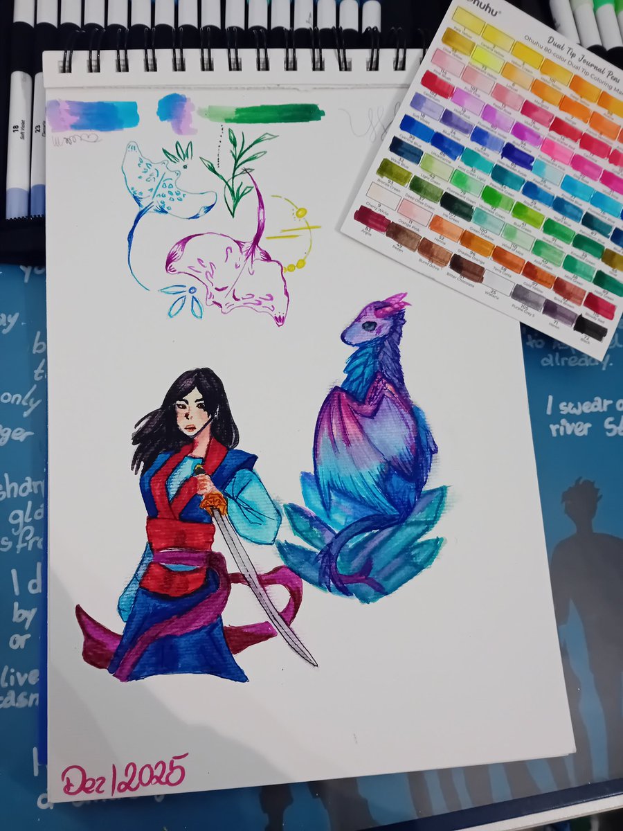 Ich glaube mit den neuen stiften muss ich noch etwas üben 😅