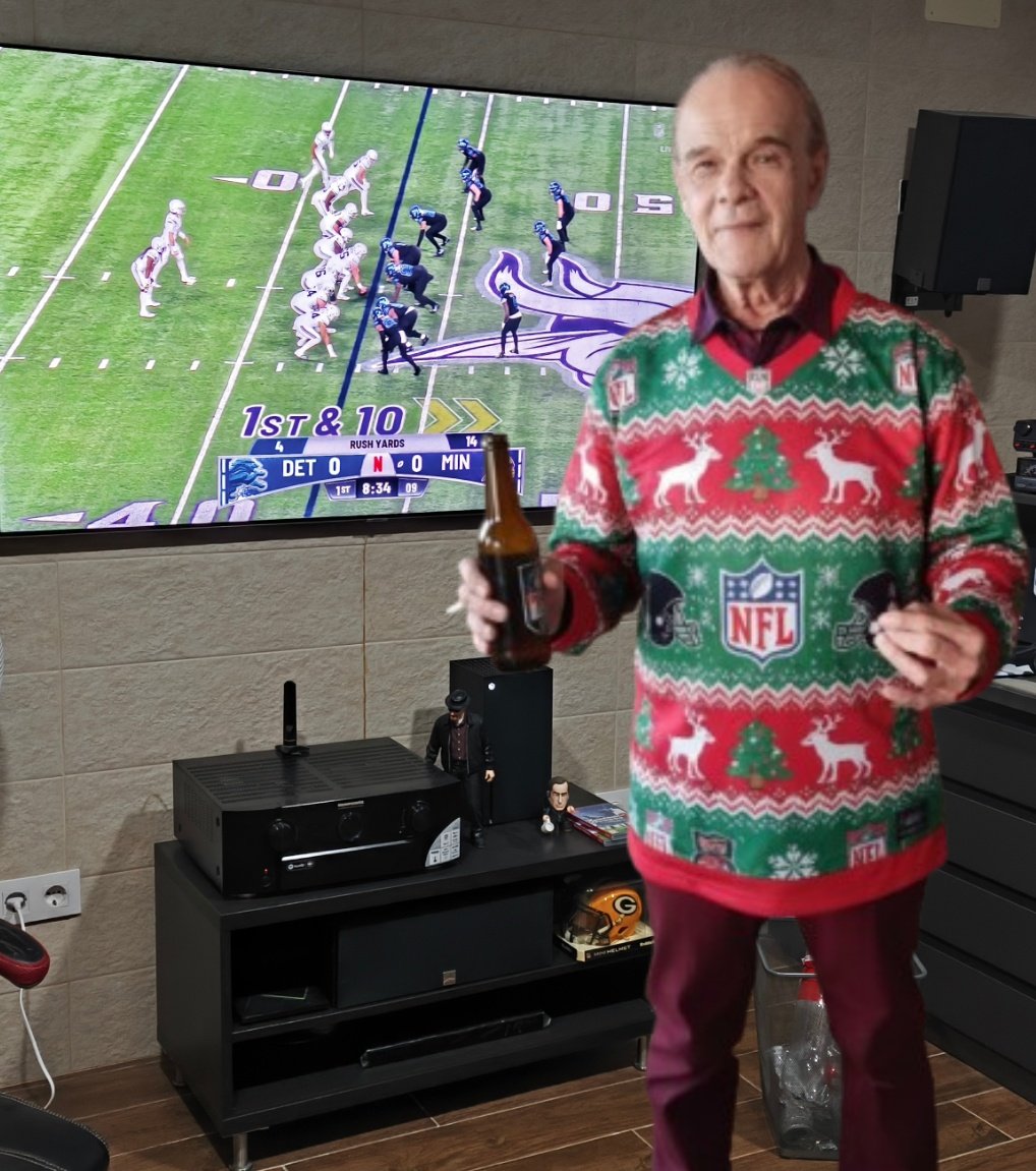 Watching #NFLonNetflix from Montequinto, Sevilla, Spain.

 #NFLonNetflix