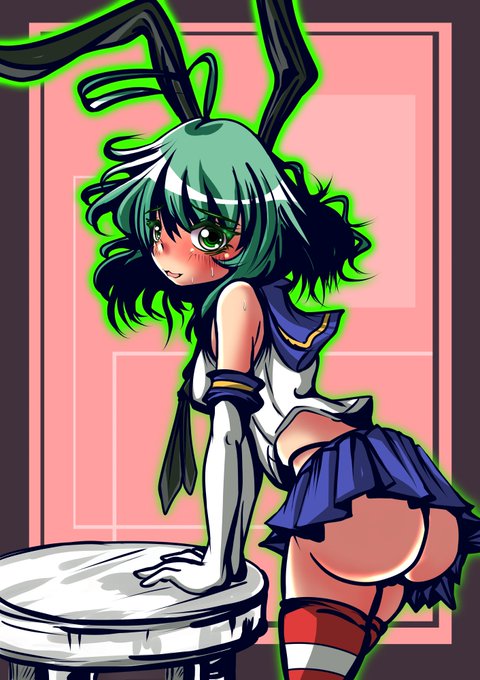 おはやうございます(¦3ꇤ[▓▓]
#えんちーちゃん
#オリキャラは性癖の見本市 