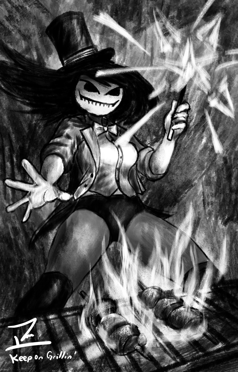 I drew <a href="/grillswaus/">grill</a>'s OC for secret santa. It's been a long time since I drew someone's OC, feeling quite nostalgic. 

Merry Christmas pal!