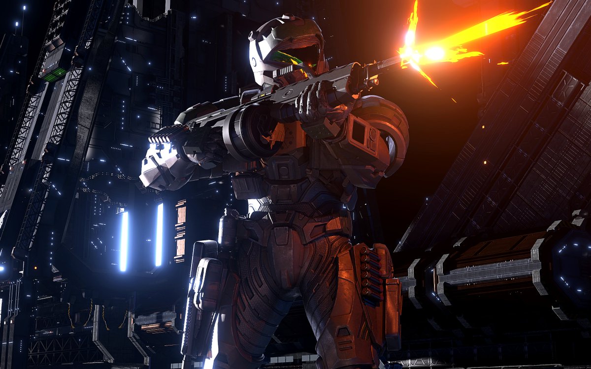 EvenManatee887's tweet image. 'A Christmas Miracle'

"I was in the infirmary that Christmas when the station was attacked. That's when I saw him, no Santa with a new leg, but a real-life Spartan."  - PFC Aldrit Ramos.  

Merry Christmas and Happy Holidays!

 #HaloSpotlight #Halo #HaloInfinite #blender