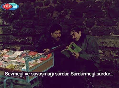 Sevmeyi ve savaşmayı sürdür