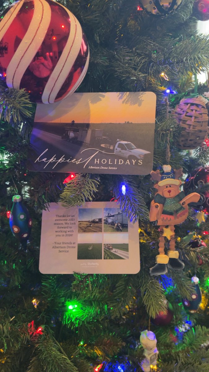 Wrapping up a big year at Albertson Drone Service:
🚁 8,500+ acres covered
🛣️ 19,000 miles traveled
🛠️ New drone trailer
🤝 Expanded partnerships

Grateful for the support this year. Excited for  what’s next. Happy Holidays🎄