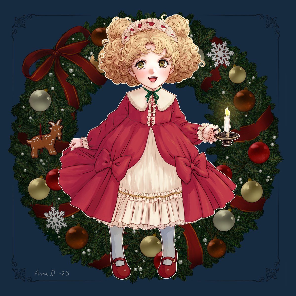 View all of the Chinese zodiac-inspired Yule cards I drew for 2025! On🦋here: 

bsky.app/profile/annaus…
Is your sign in there? :)

#Christmas #YuleArt #WinterSolstice #Yuletide #ChristmasIllustration #HolidayCards #GreetingCardArt