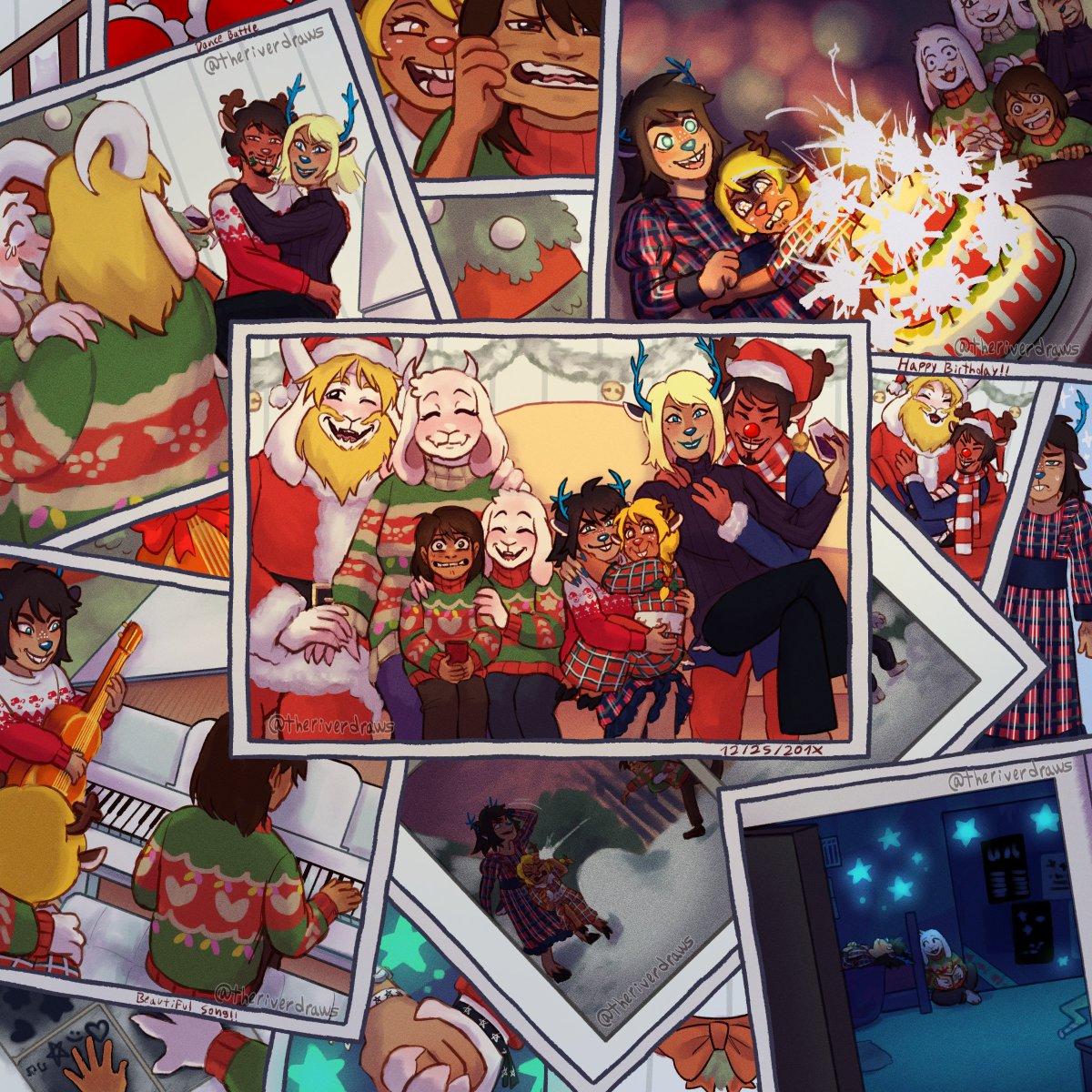 theriverdraws's tweet image. 12/25
#deltarune