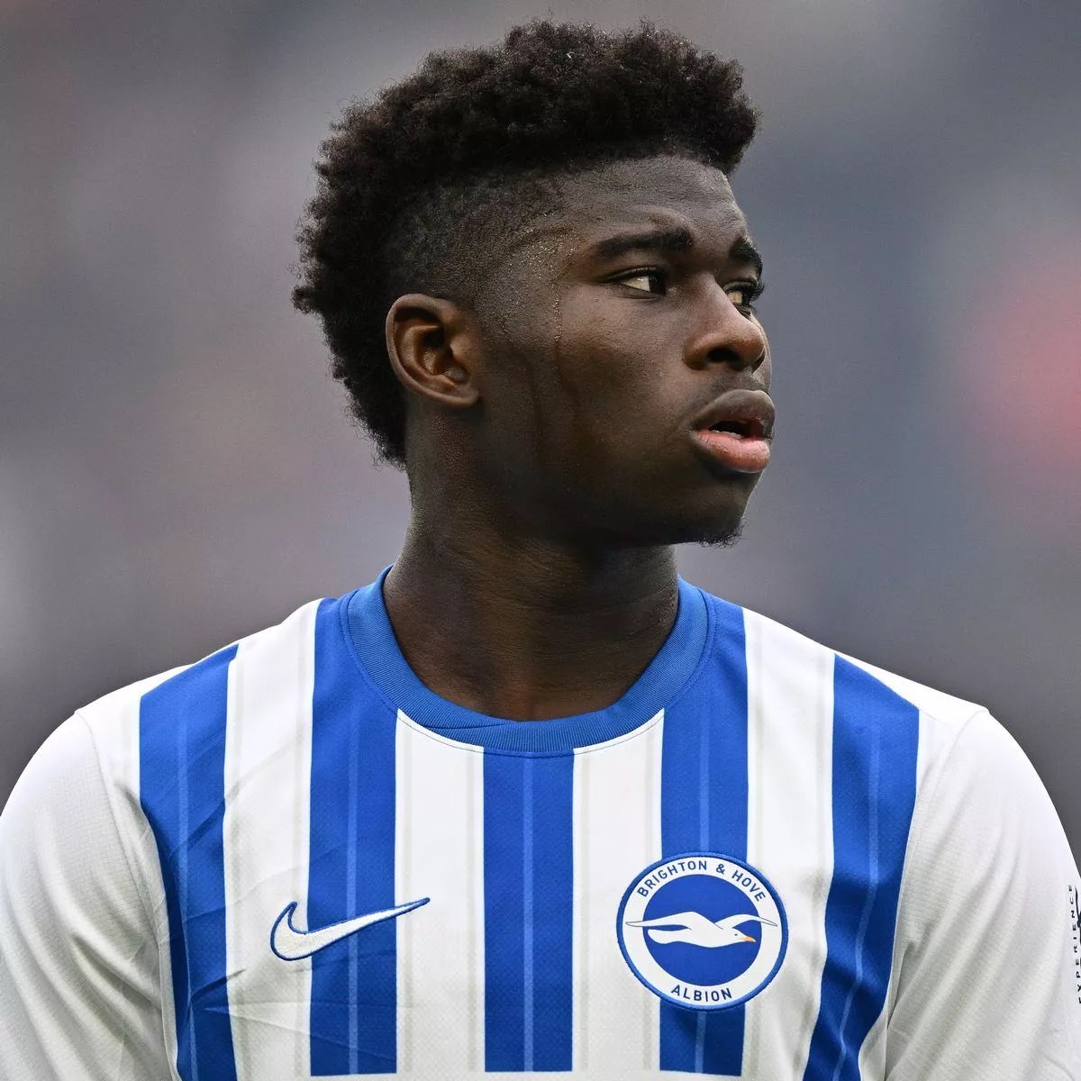 McfcGalaxy1894's tweet photo. 🚨 BREAKING: Carlos Baleba is one of midfielders Man City are monitoring as they look at potentially strengthening in that position next summer. 

[@SkySportsNews] https://t.co/H1Iro4XwEK