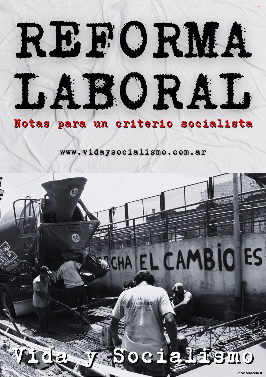 ¿Por qué resurge constantemente el tema de la reforma laboral en el horizonte de la política burguesa? 
¿En qué consiste la propuesta actual y qué diferencias tiene con las previas? ¿Por qué hay tan poca disposición a enfrentarla?

vidaysocialismo.com.ar/reforma-labora…