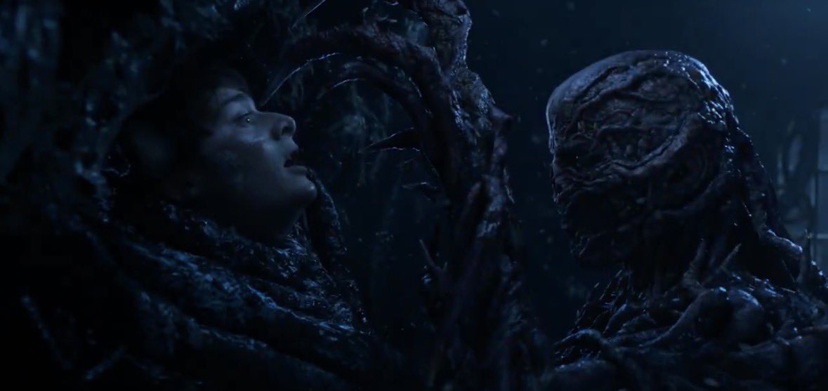 SThingsSpoilers's tweet image. New look on Will Byers and Vecna in #StrangerThings5 Vol 2.