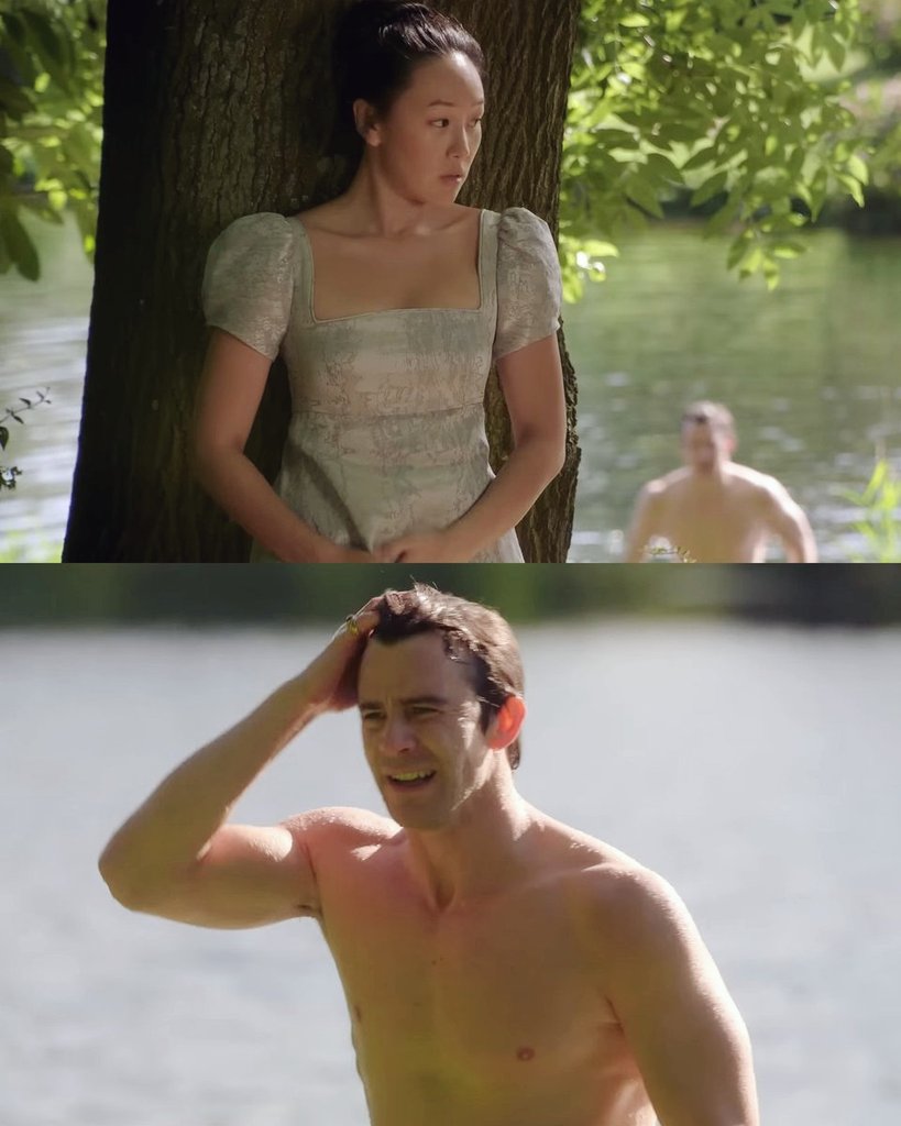 "Who is out there?" he called out.
"Sophie!"
"Sophie Baek," he yelled, "if you run from me right now, I swear I will follow you, and I will not take the time to don my clothing."