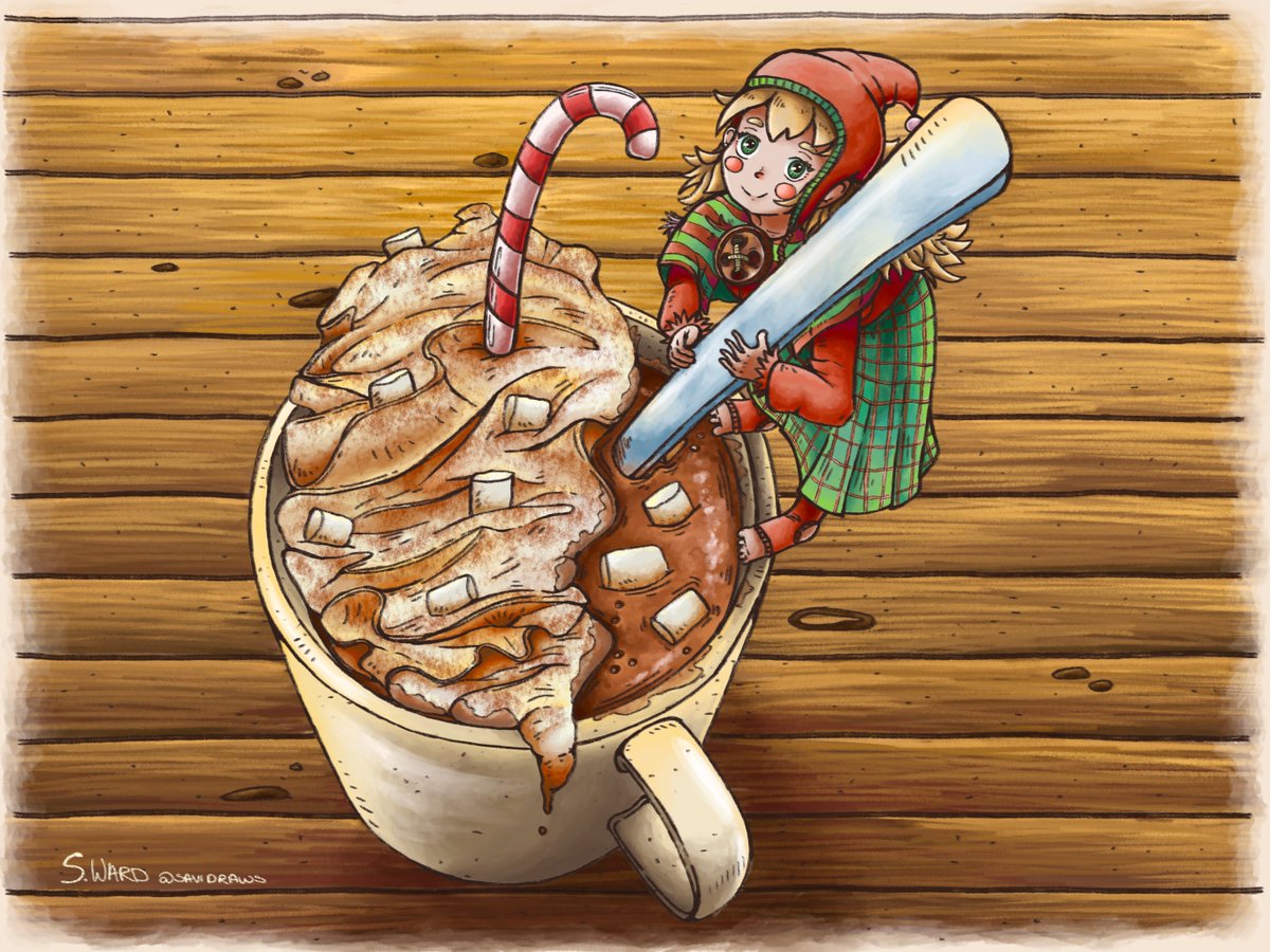 SaviDraws's tweet photo. A christmas treat for you.
(Hope you have had a very merry christmas)
#ChristmasDay #Christmas2025 #Christmas #illustration #ArtistOnTwitter #Procreate #digitalart #art #Xmas https://t.co/7FdbPxmj3E