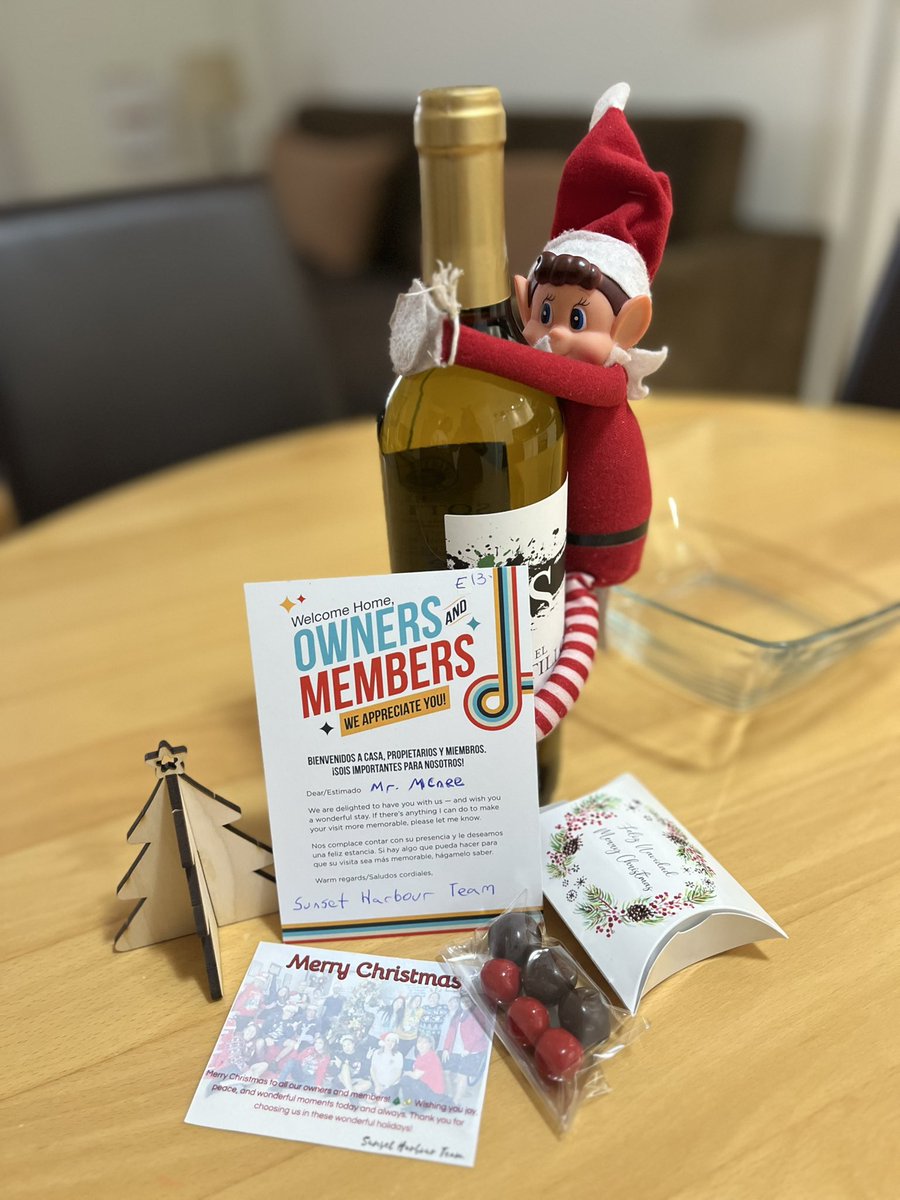 Radha_dadlani's tweet photo. From warm smiles to thoughtful details 💫 We were thrilled to create Surprise &amp; Delight moments for our owners and members at Sunset Harbour Club this #christmas 
Thank you for letting us spoil you! #inspiredhosspitality https://t.co/jQG6OdfgyP