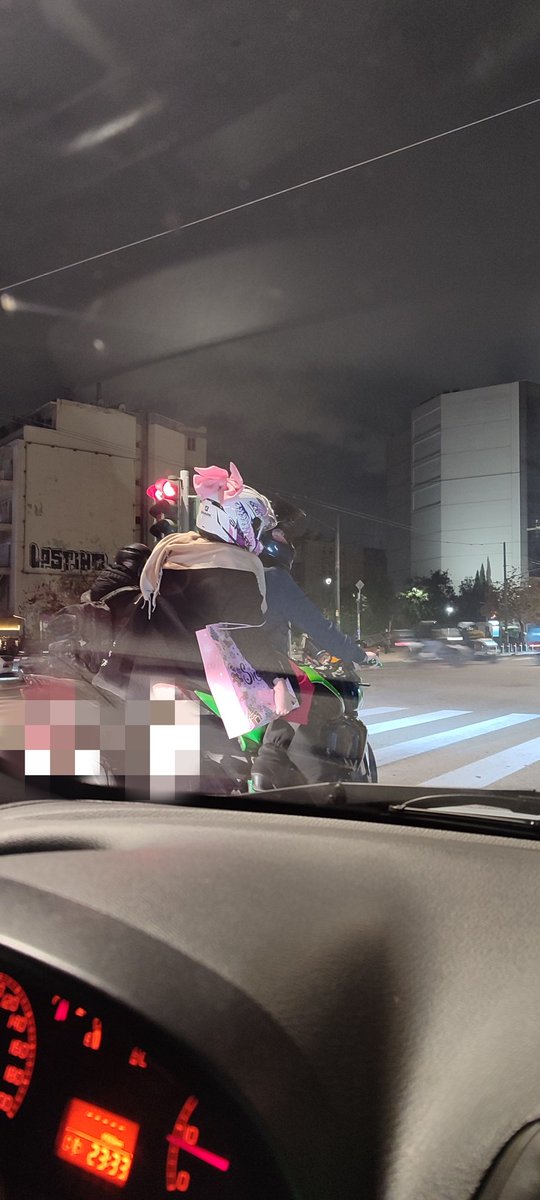 Random θεάρα με αδερφό Kawasaki
