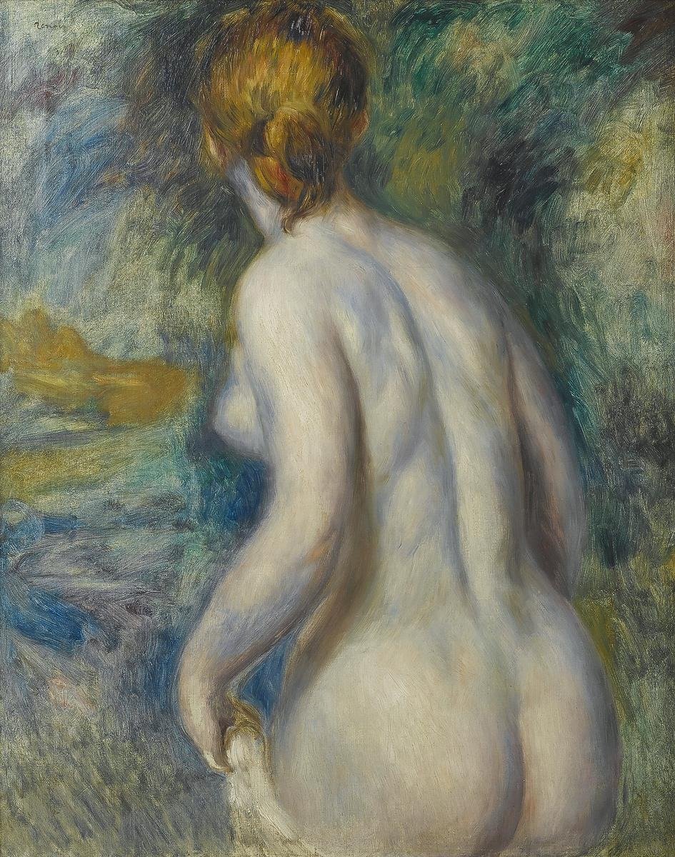 Pierre־August Renoir (French, 1841-1919)
Nude Seen from the Back