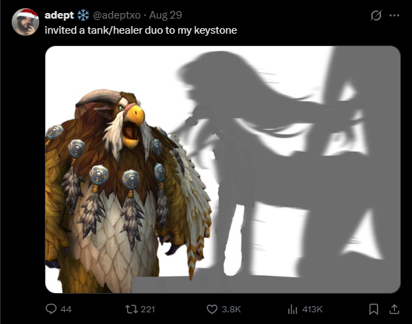 adeptxo's tweet image. one of the tweets of all time