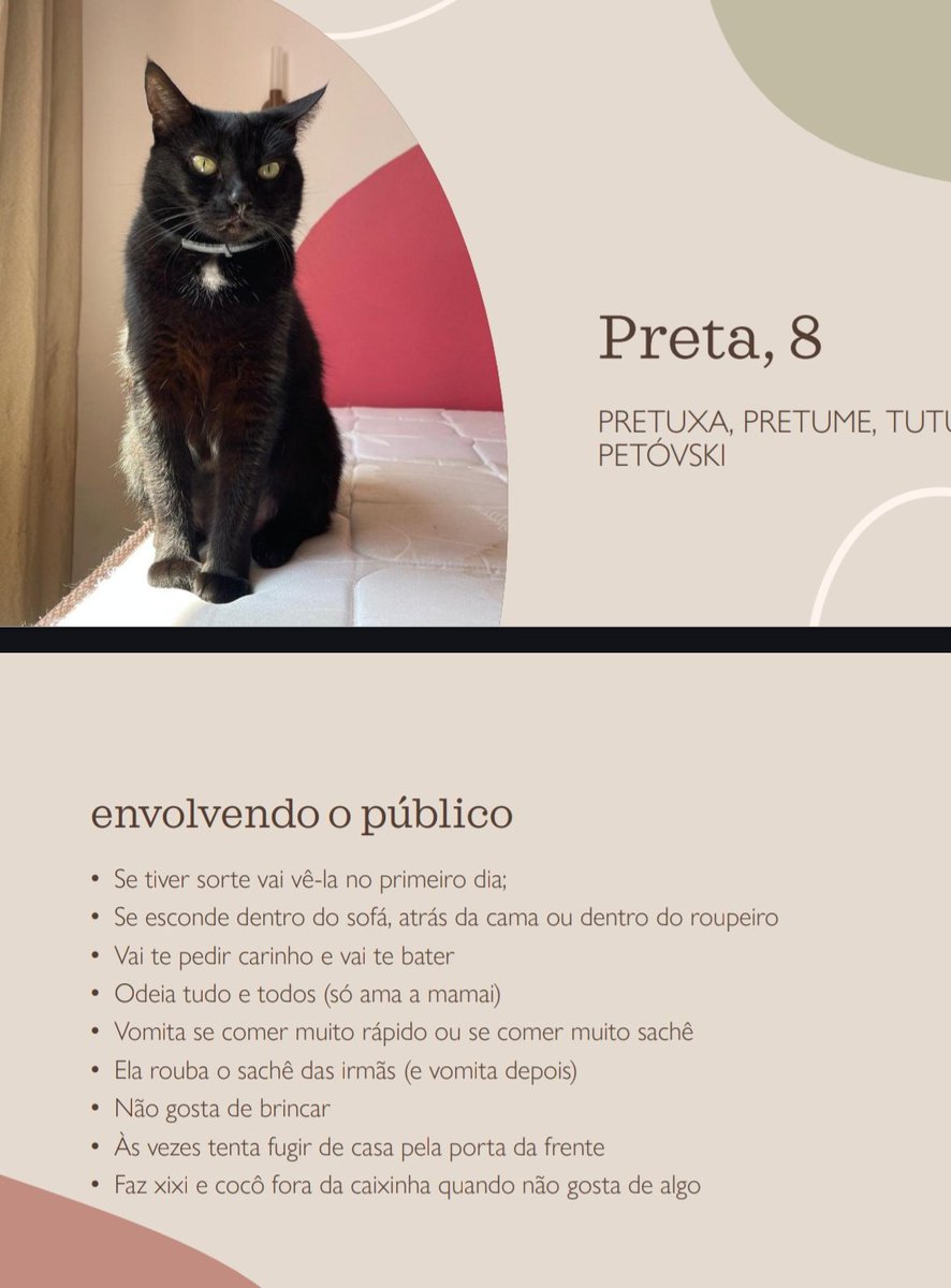 piscci's tweet image. Gosto de ser per sitter de gato pq os tutores são todos malucos
Eu recebi esse PDF aqui