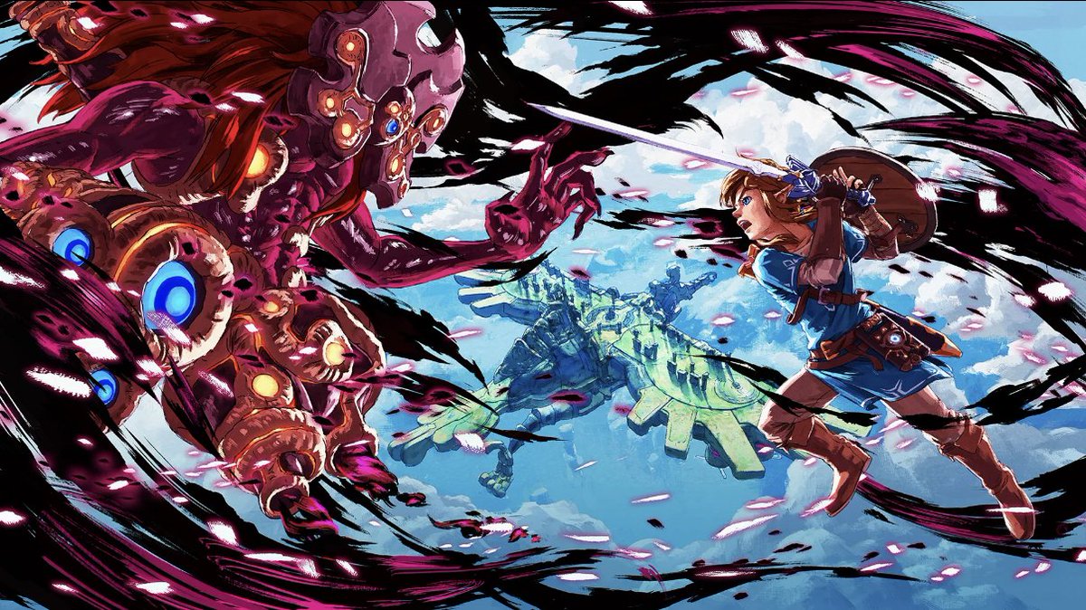 The Legend of Zelda: Breath of the Wild art from Nintendo Today!