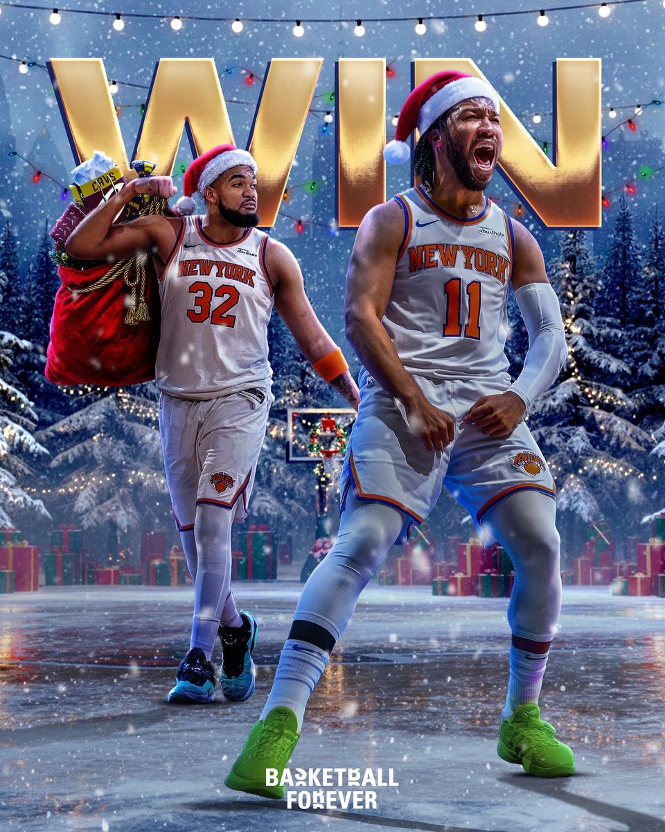 Jalen Brunson with 34 PTS, 4 AST, 2 STL as the Knicks get their BIGGEST COMEBACK WIN of the season over the Cavaliers 🔥

An INSTANT Christmas classic🎄