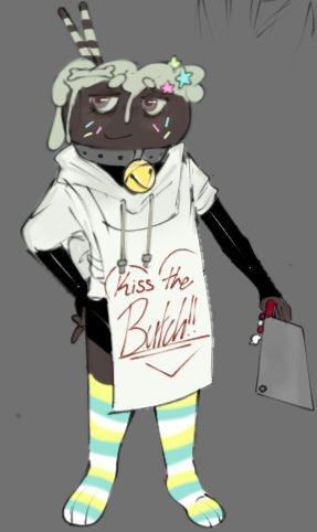 Inklessmoons's tweet image. Ig here's my cosmo sona
Another doodle of @bl9edings !!