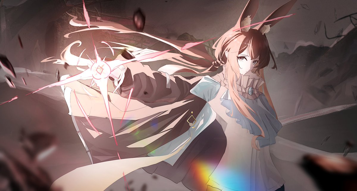 アークナイツ　明日方舟 Arknights　アーミヤ　複製原画 アークナイツ 明日方舟 Arknights アーミヤ 複製原画 Yahoo