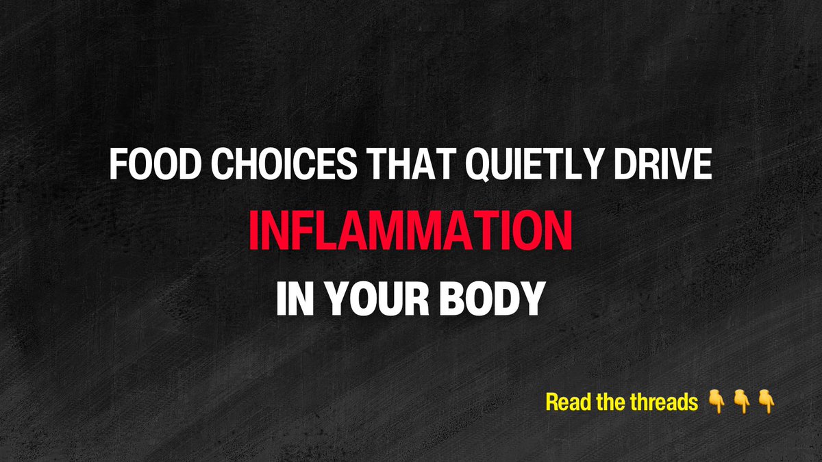 drroseval's tweet photo. Food Choices That Quietly Drive #Inflammation
1. Processed meats (such as sausages, bacon, and deli meats) have been linked with a higher #cancer risk. This is largely due to preservatives like nitrates and nitrites, as well as chemicals formed during processing and cooking. https://t.co/qJFeVjpZpI