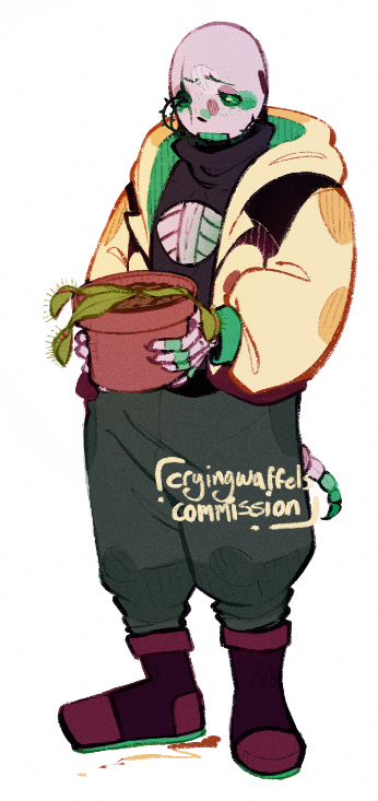 Flat color comm for <a href="/RustedKaibutsu/">🔞Cannibal's Café🔞</a> ! 🫶