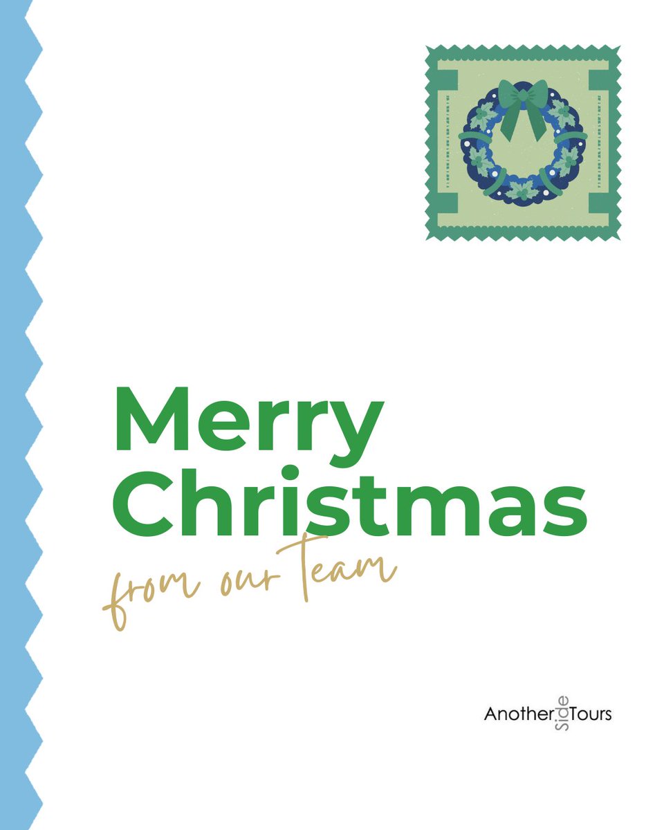AnotherSideTour's tweet image. Merry Christmas from Another Side Tours 🎄

Wishing you a season filled with joy, connection, and unforgettable experiences.