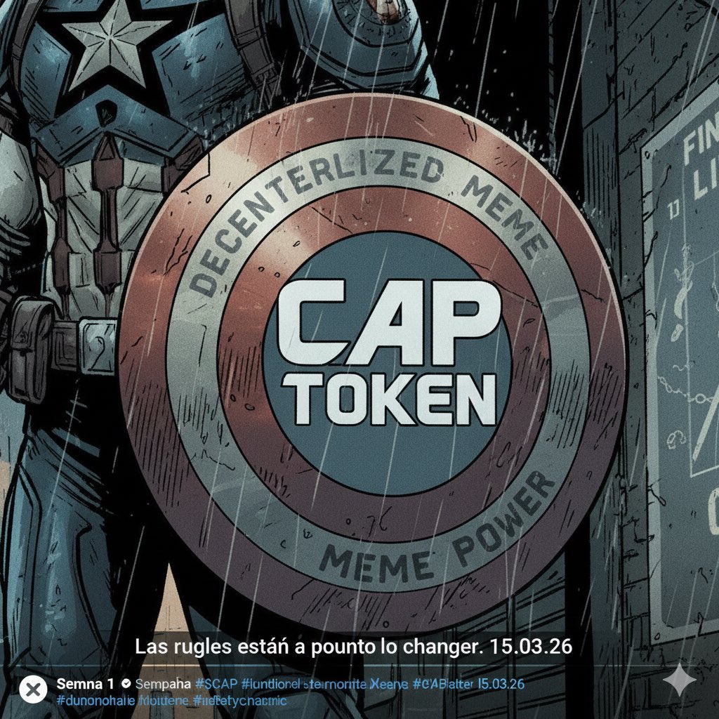 CAPTOKEN1's tweet photo. El horizonte está saturado de control, pero entre las sombras de los rascacielos, algo se está gestando. 🌃🛡️
No somos solo una moneda, somos el símbolo de quienes deciden dejar de mirar y empezar a actuar.
15.03.2026
#CapToken #dumpfun https://t.co/XYyggMlqFo