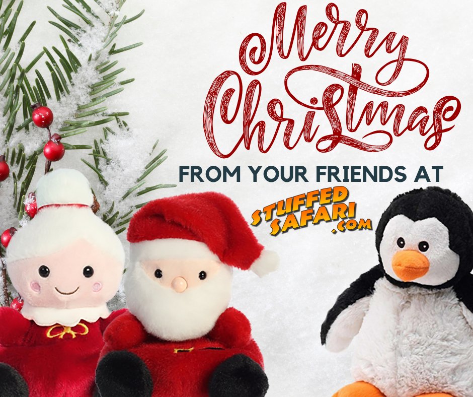 stuffedsafari's tweet photo. Merry Christmas and Happy Holidays! - https://t.co/FHGZTcB93i https://t.co/0kamkdHmtI