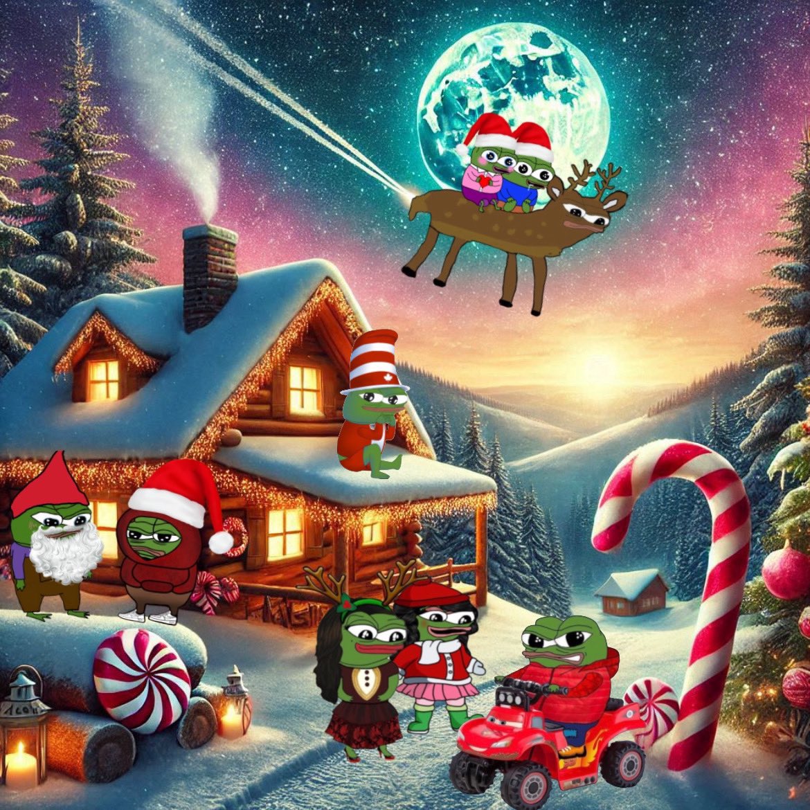 LeftHandedSWM's tweet image. Merry Christmas frens