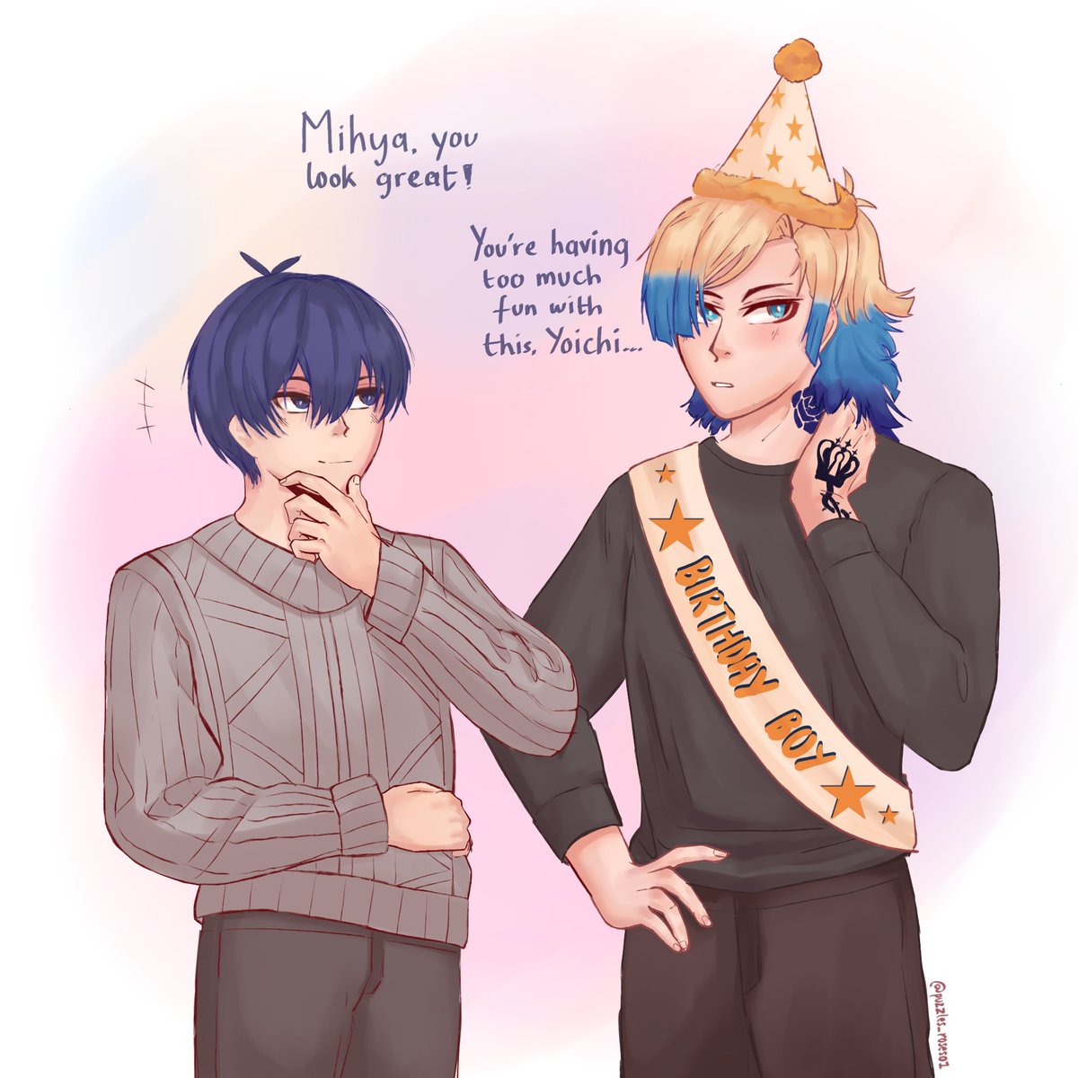 puzzles_roses01's tweet image. Happy Birthday Kaiser! 

It's not much, but it's something I guess 

[#kiis #kaisagi ]