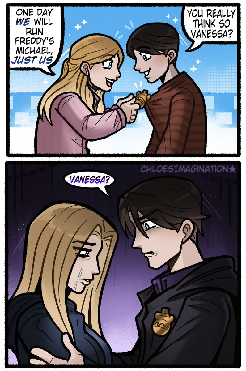 The Afton siblings make me sob in the FNAF 2 movie,,